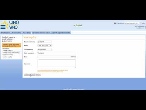 Video: Kako Elektronički Podnijeti Izvještaj