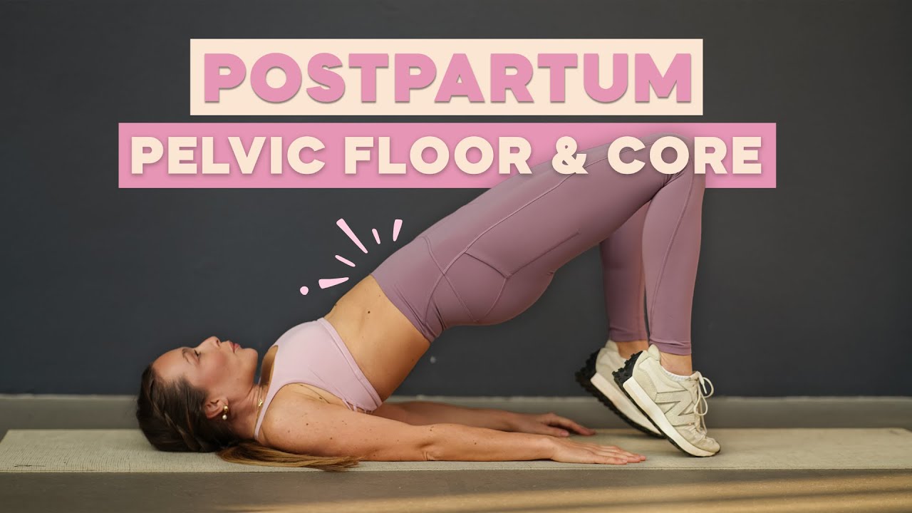 🤰30 MIN RÜCKBILDUNG | Beckenboden & Core stärken – Training nach der Geburt