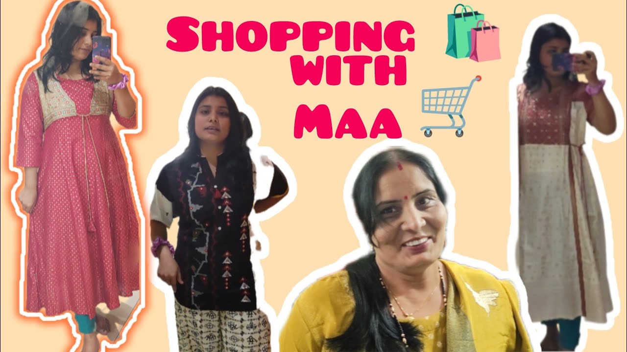Shopping with MAA 🛒🛍️ || Santa Claus || Golebazar || dress 👗