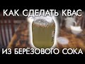 КАК СДЕЛАТЬ КВАС ИЗ БЕРЕЗОВОГО СОКА