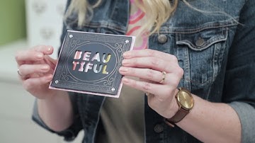 Foil Quill Craft Tutorial by We R Memory Keepers