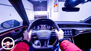 2023 AUDI RS7 PERFORMANCE (630HP) NIGHT POV DRIVE Onboard (60FPS)