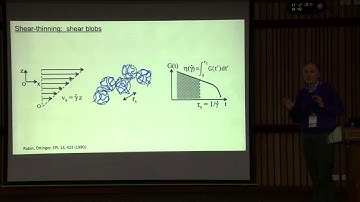 8. Nonlinear shear rheometry of entangled polymers by Dimitris Vlassopoulos