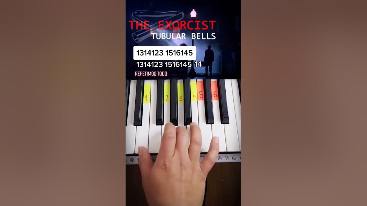 Tubular Bells // Piano Tutorial- The exorcist