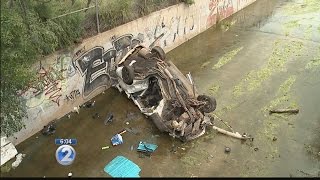 One man dead, another critically hurt after car overturns in Waianae drainage ditch