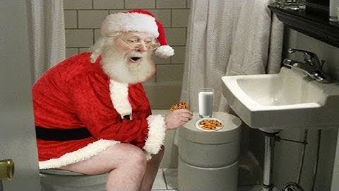 Funny Christmas Song for all Ages!!! Santa - On the Throne Again
