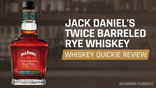 Jack Daniel’s Twice Barreled Heritage Barrel Rye Review | Whiskey Quickie