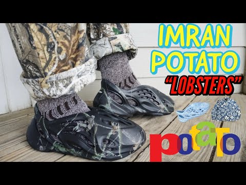IMRAN POTATO NEW TECHNOLOGY LOBSTERS REVIEW & ON FEET! WORTH PAYING $250  RESELL? 
