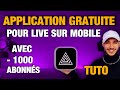 Comment faire un live sur mobile prism live studio