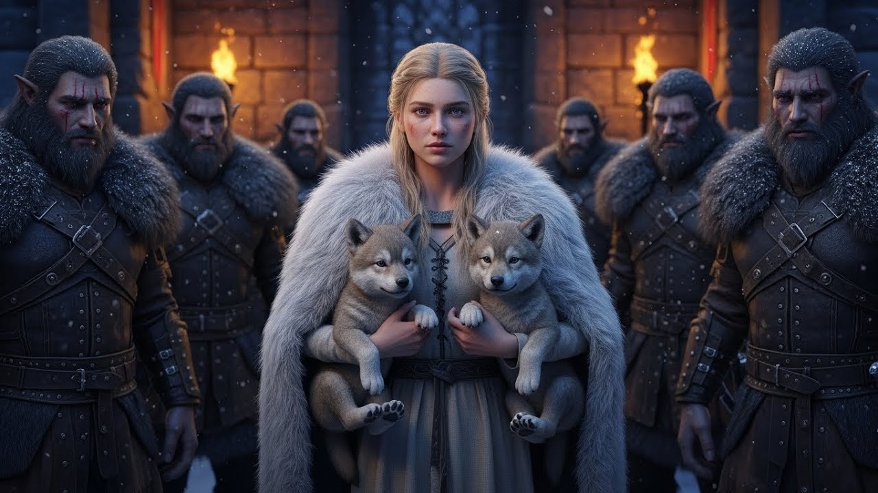 La meute alpha pleurait ses petits – jusqu’à ce que l’Oméga humain entre, couvert de neige