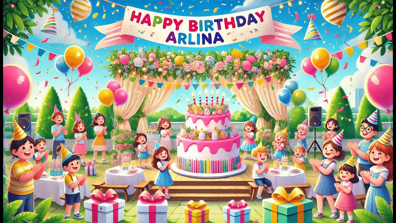 Happy Birthday Arlina 🧁 Warning: You’ll Replay This “Happy Birthday Arlina” Song All Day!