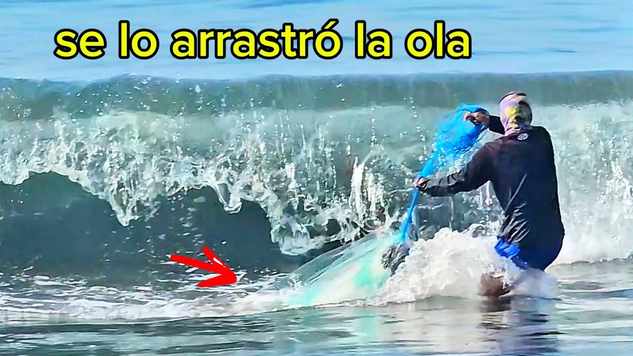 Era difícil de creer la cantidad que se veía #pesca 