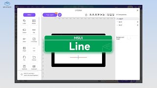【M5UI Basic Tutorial 】LVGL Line