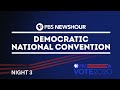 WATCH LIVE: Full DNC Feed Night 3 featuring Kamala Harris, Barack Obama and Hillary Clinton