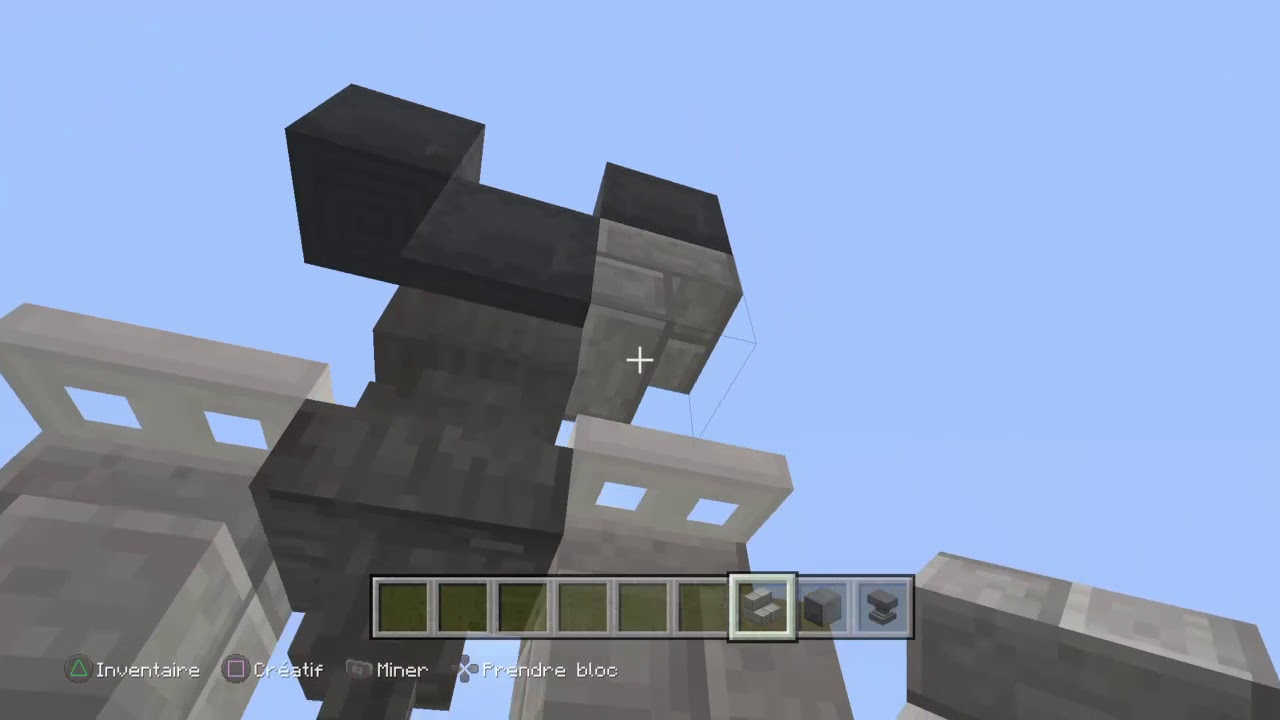 Tuto Minecraft comment faire un Robot décoratif - YouTube