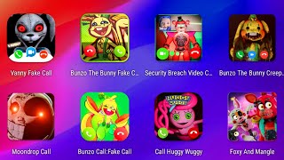 Vanny Fake Call,Bunzo Bunny Fake Call,FNAF Security Breach Fake Video Call,Moondrop Call,Huggy Call screenshot 2