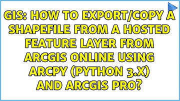 How to export/copy a shapefile from a hosted feature layer from ArcGIS online using ArcPy...