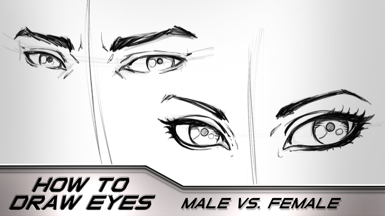 How to Draw Anime Female Eyes