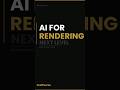 How to Use AI for Rendering | Architectural Visualization #sketchup