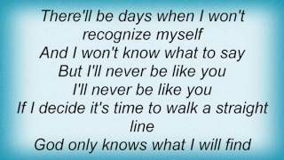 Saga - I&#39;ll Never Be Like You Lyrics