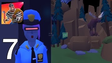 Robbery Madness 2: Stealth Thief #7 - Museum Hard Mode - All Secrets