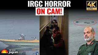Held Hostage At Gunpoint! Newly Revealed Footage Reveals IRGC Attack On Vessel In Hormuz!