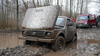 ВОЛОСЫ ДЫБОМ! ГАЗЕЛЬ 4х4 ПРОТИВ НИВЫ В БОЛОТЕ!!! НИВА ШЕВРОЛЕ! ОФФРОАД.