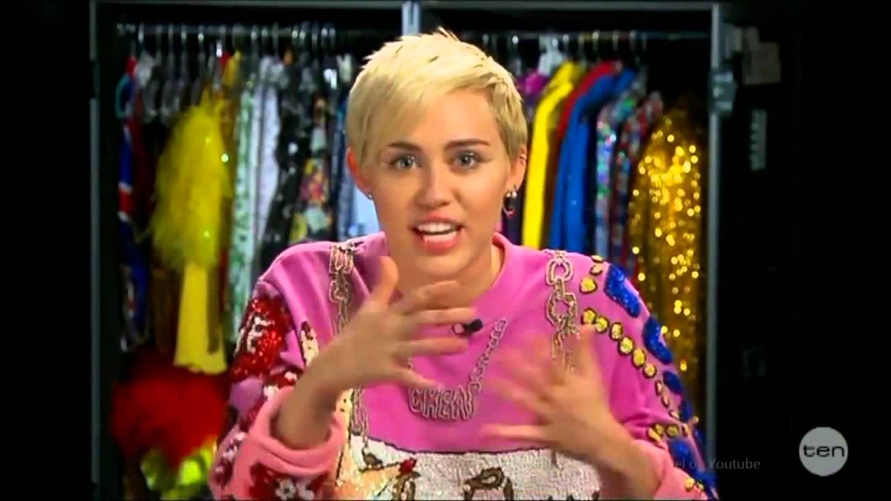 miley cyrus tour interview