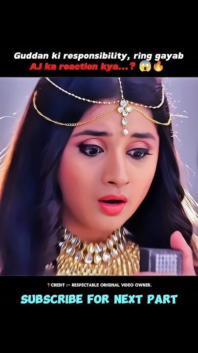 'गुड्डन ने खो दी AJ की स्पेशल रिंग! 😱 अब क्या होगा? #shortsfeed #tvserial