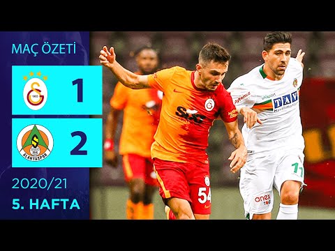 ÖZET: Galatasaray 1-2 A. Alanyaspor | 5. Hafta - 2020/21