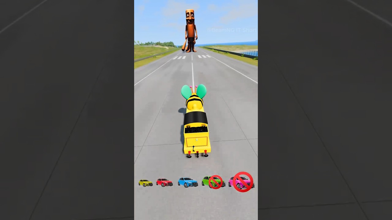 big small cars vs tung tung sahur #shorts