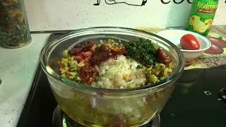 My Authentic Olive Relish for a Muffaletta PT. 1