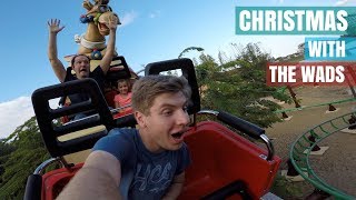 A Busch Gardens Christmas with THE WADS! (Part 1: Coasters, Christmas on Ice & More!)