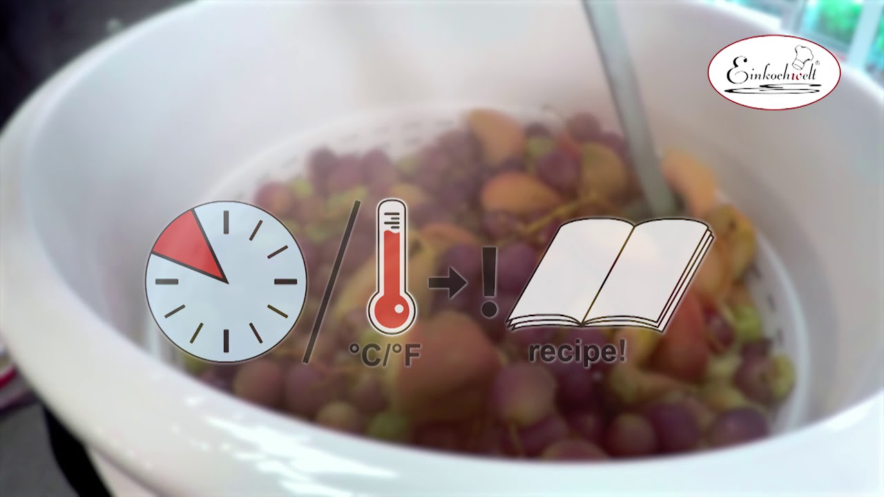 Entsaften im Einkochautomat - juice extracting