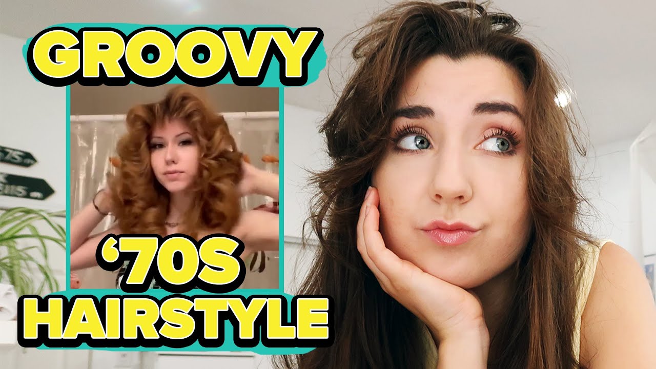 Modernizing the hair styles of the decades #70s ##80s #70shair #themed... |  TikTok