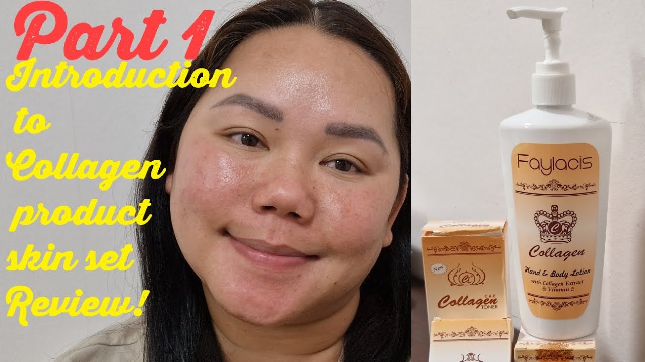 Introducing new COLLAGEN Skin care set Product Review||| P A R T 1 |||