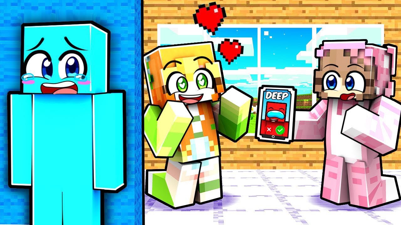 Entré SECRETAMENTE en la PIJAMADA de Mis Amigas en Minecraft!