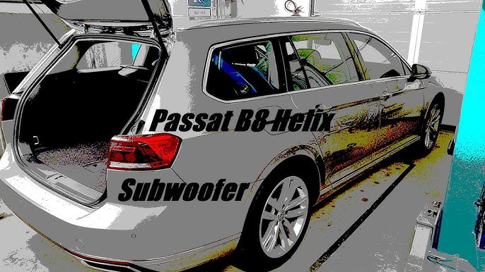pedal reparatøren Spænde Bass Subwoofer upgrade in VW Tiguan - YouTube