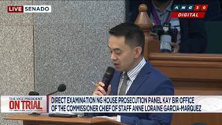 Prosecution scrutinizes audited financial statements of VP Duterte, husband | ANC