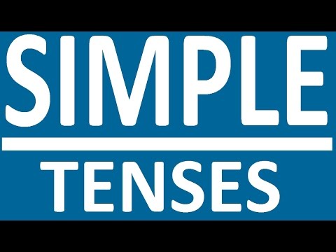 SIMPLE TENSES IN ENGLISH GRAMMAR WITH EXAMPLES. Learn English Tenses. English Grammar Lessons