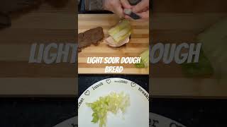 Light sour dough bread with Chicken Mortadella #السعودية #العراق #سوريا #الامارات #الكويت #البحرين