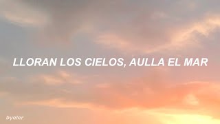 nana del mediterraneo - maría josé llergo (letra)