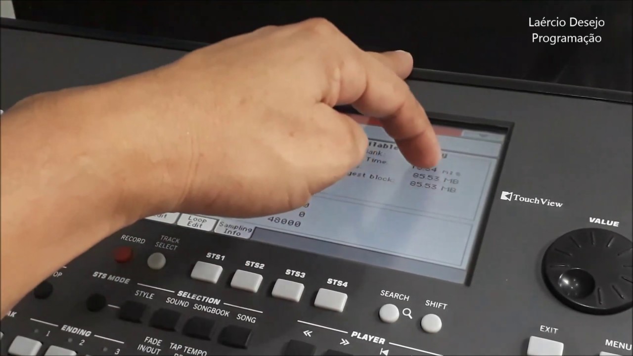 COMO DELETAR UMA BATERIA COMPLETA NO KORG PA - Laércio Desejo