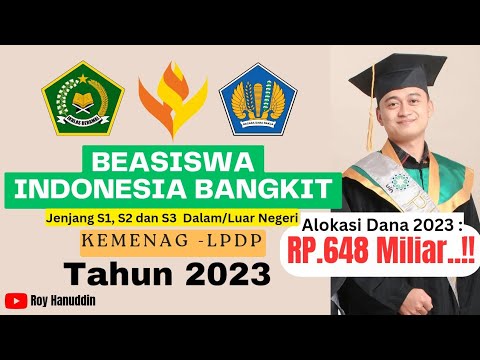 LPDP KEMENAG | BEASISWA INDONESIA BANGKIT (BIB) Tahun 2023 - YouTube