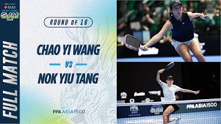 Chao Yi Wang vs Nok Yiu Tang - Women's Singles Round of 16 | Hang Seng Bank Hong Kong Slam 2026