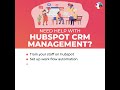 CRM Hubspot Management and Integration