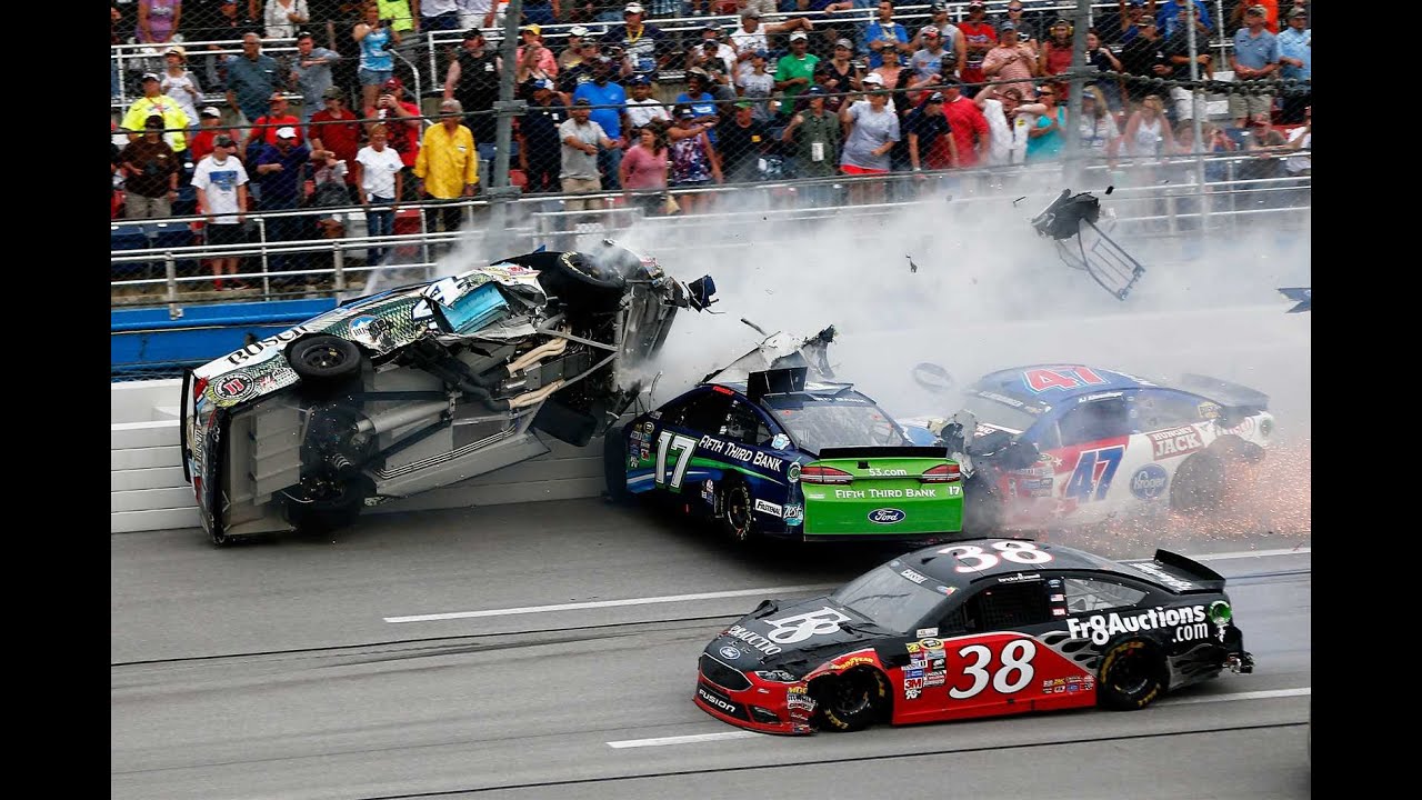 How many Nascar wrecks have there been this season?