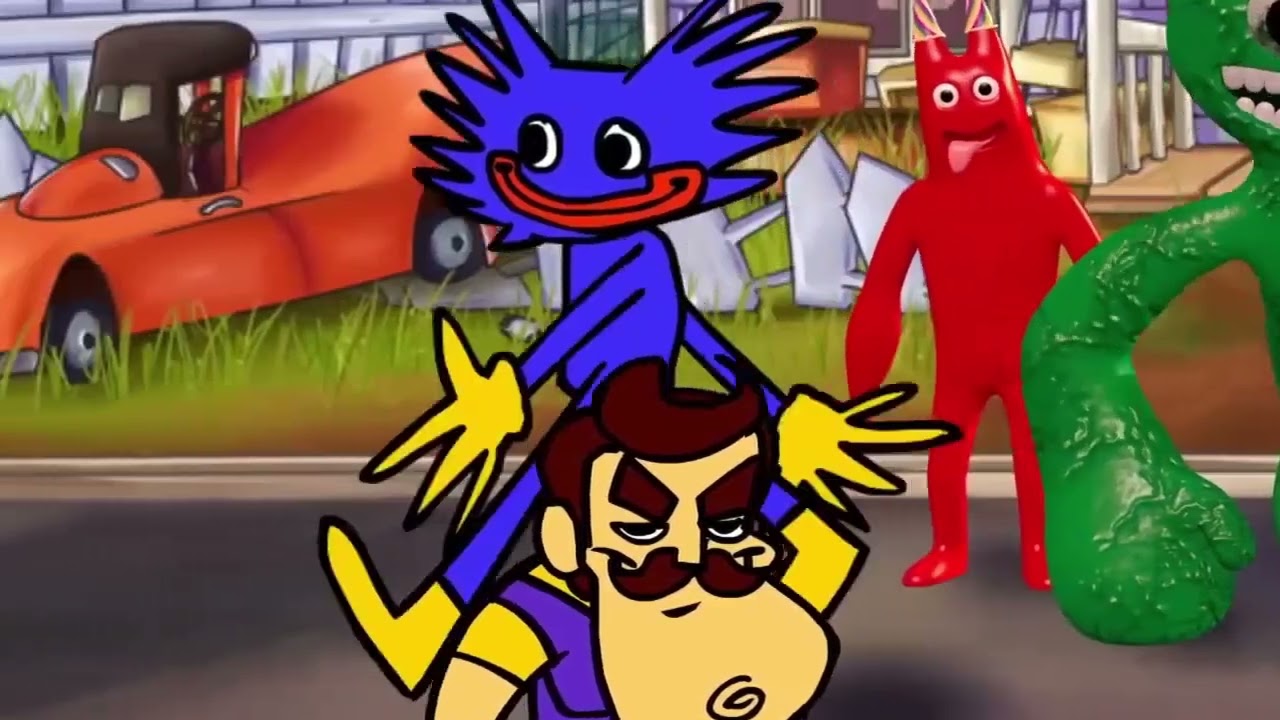 FNF Indie Cross v2!!! Hello Huggy teaser!!!