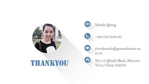 Market Union Profile-Yiwu Market Agent China Sourcing Agent Export Import