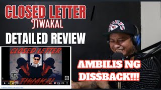 TIWAKAL - CLOSED LETTER (REVIEW & REACTION) BY TARGET